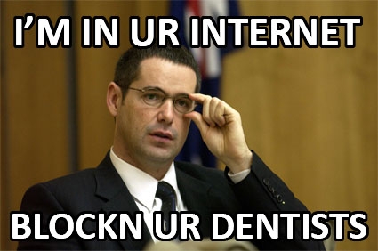 In Ur Internet Blockin Ur Dentist